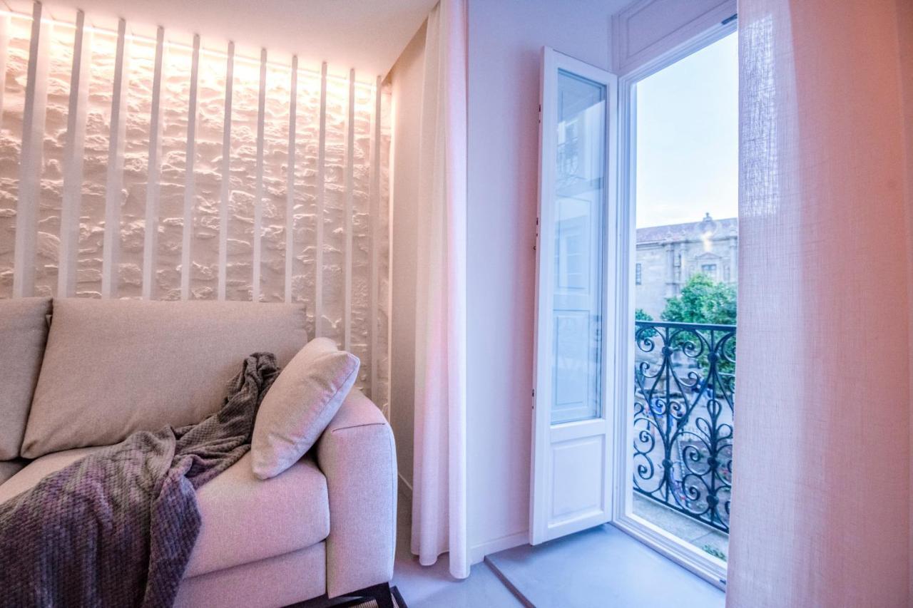 סנטיאגו דה קומפוסטלה Apartamentos Atia Catedral מראה חיצוני תמונה